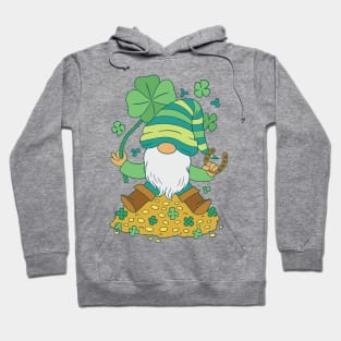 St. Patricks Day - Lucky Gnome Hoodie